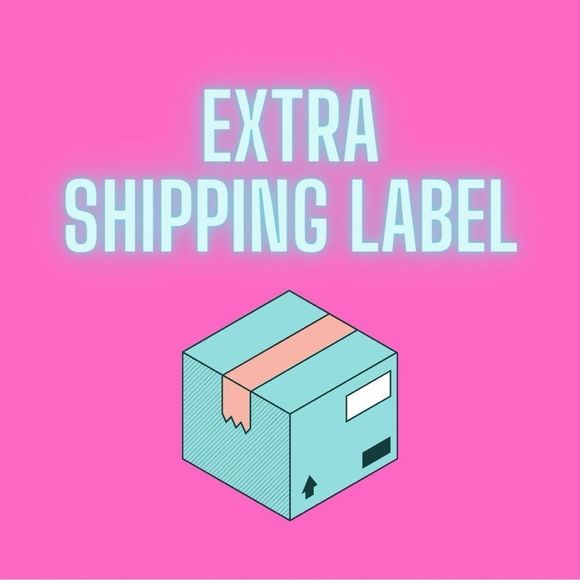 Extra Shipping Label - Picture 1 of 1